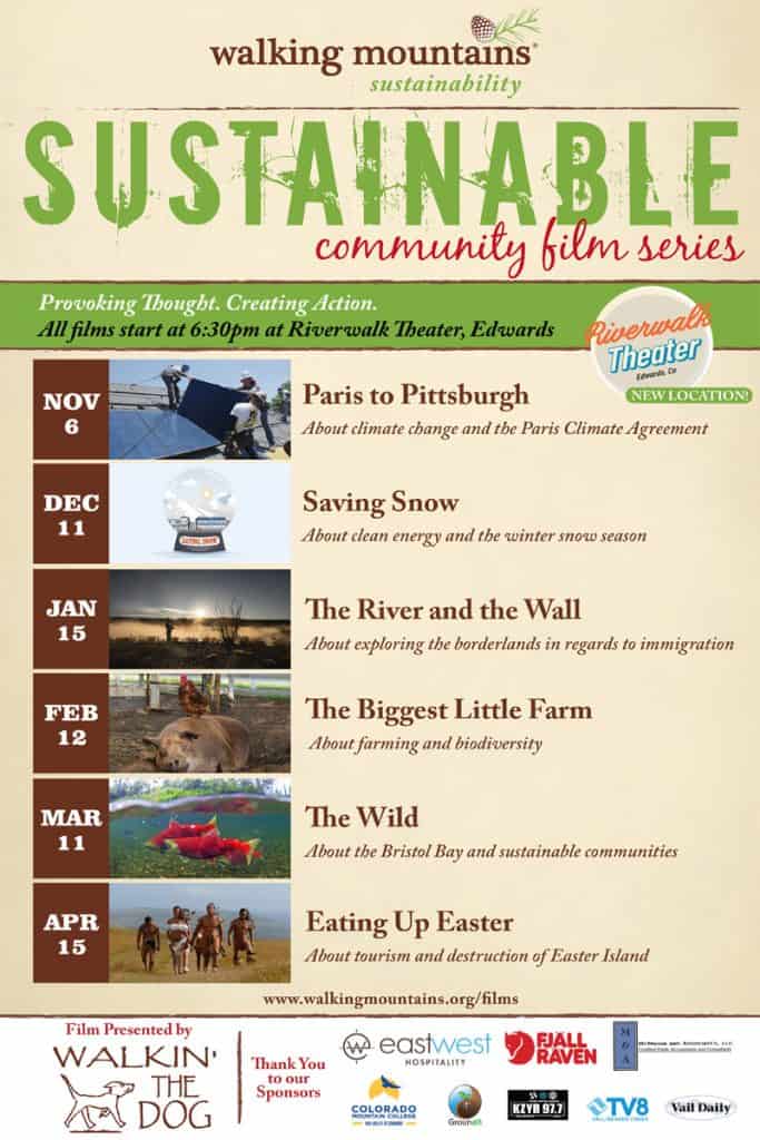 SUSTAINABLE COMMUNITY FILM SERIES